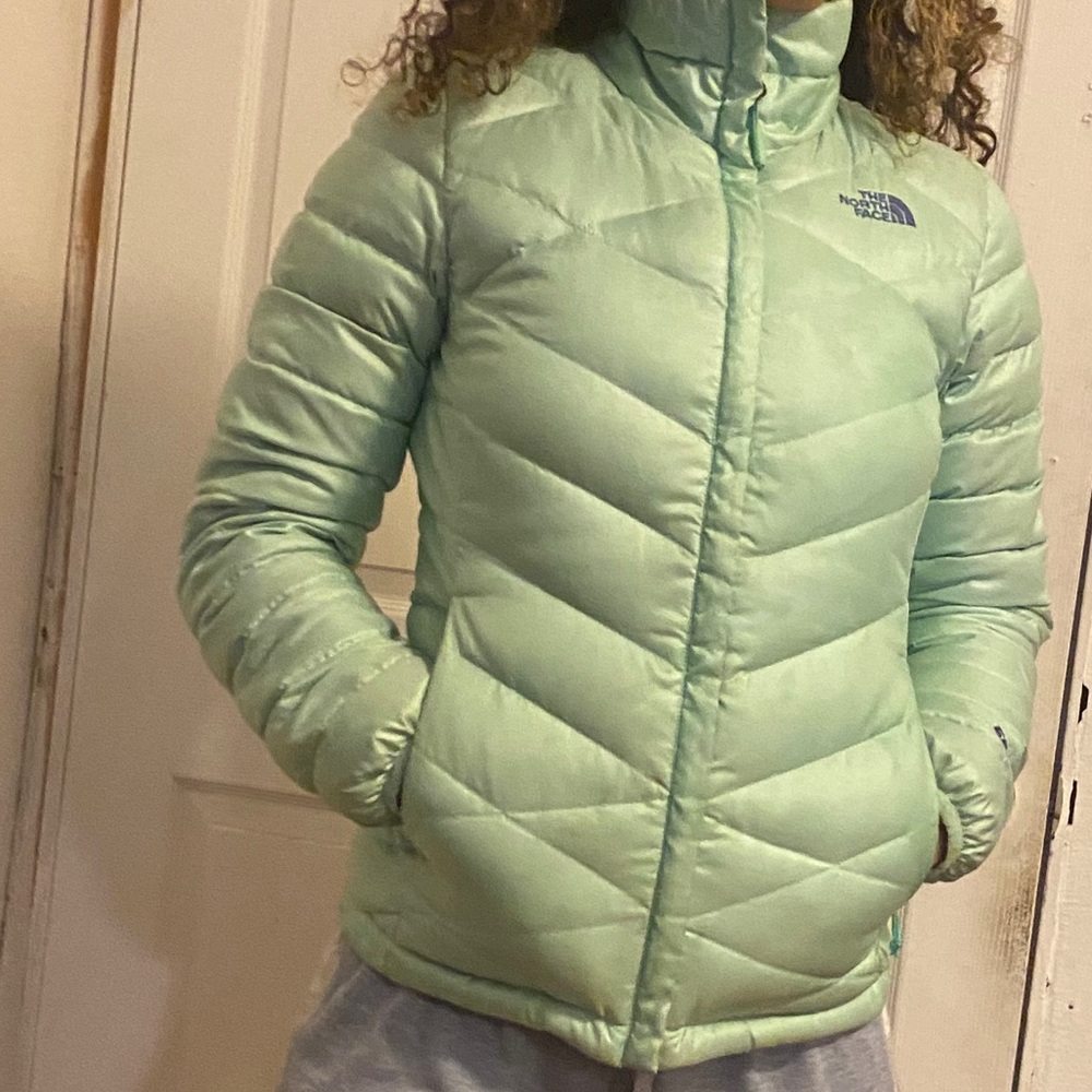 The North Face Light blue jacket